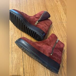 Women's Red Winter Boots